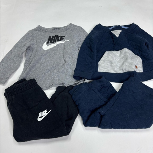 Baby Boy 2 Piece Set Size 12M (Two 2 Piece Sets) - Picture 2 of 7